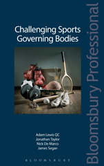 E-book, Challenging Sports Governing Bodies, Lewis QC, Adam, Bloomsbury Publishing