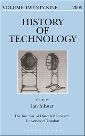 E-book, History of Technology Volume 29, Bloomsbury Publishing