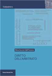 E-book, Diritto dell'arbitrato, Bononia University Press
