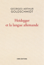 E-book, Heidegger et la langue allemande, CNRS Éditions