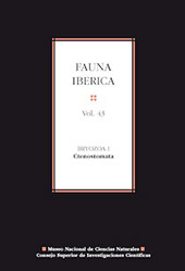 E-book, Fauna ibérica : vol. 43 : Bryozoa I : Ctenostomata, Reverter-Gil, Óscar, CSIC, Consejo Superior de Investigaciones Científicas