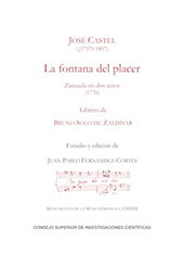 E-book, La fontana del placer : zarzuela en dos actos (1776), CSIC, Consejo Superior de Investigaciones Científicas
