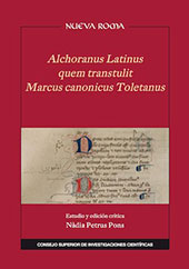 eBook, Alchoranus latinus quem transtulit Marcus canonicus Toletanus, CSIC, Consejo Superior de Investigaciones Científicas