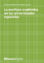 eBook, La escritura académica en las universidades españolas, Universidad de Deusto