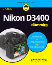 E-book, Nikon D3400 For Dummies, For Dummies