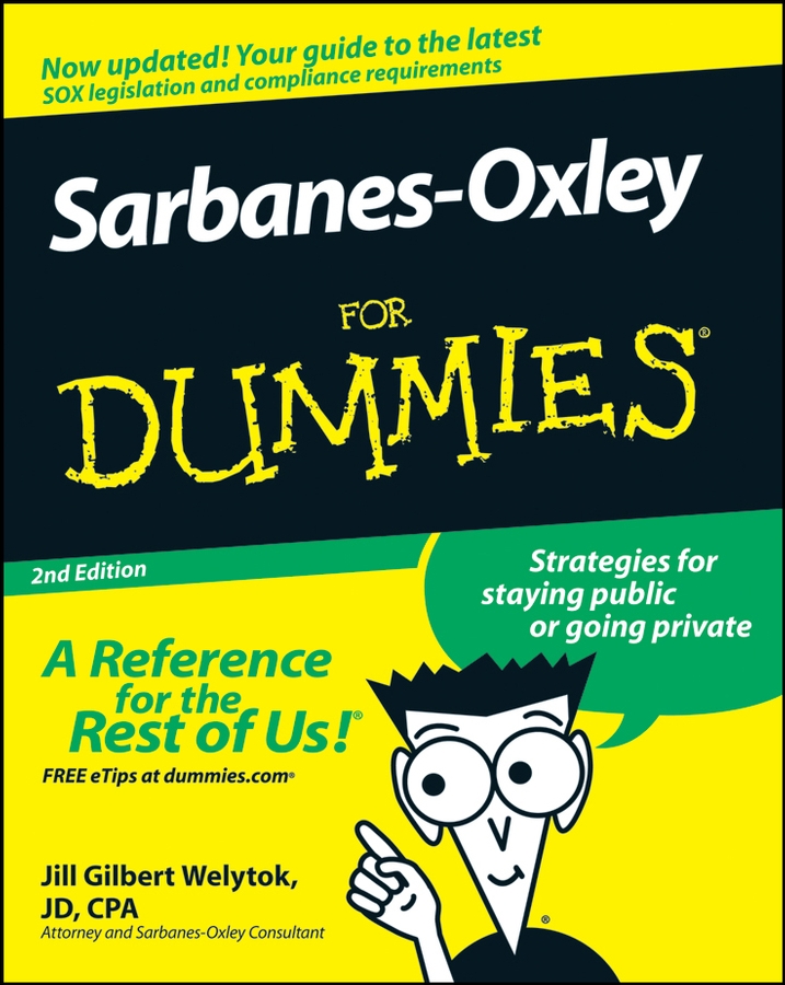 eBook, Sarbanes-Oxley For Dummies, For Dummies