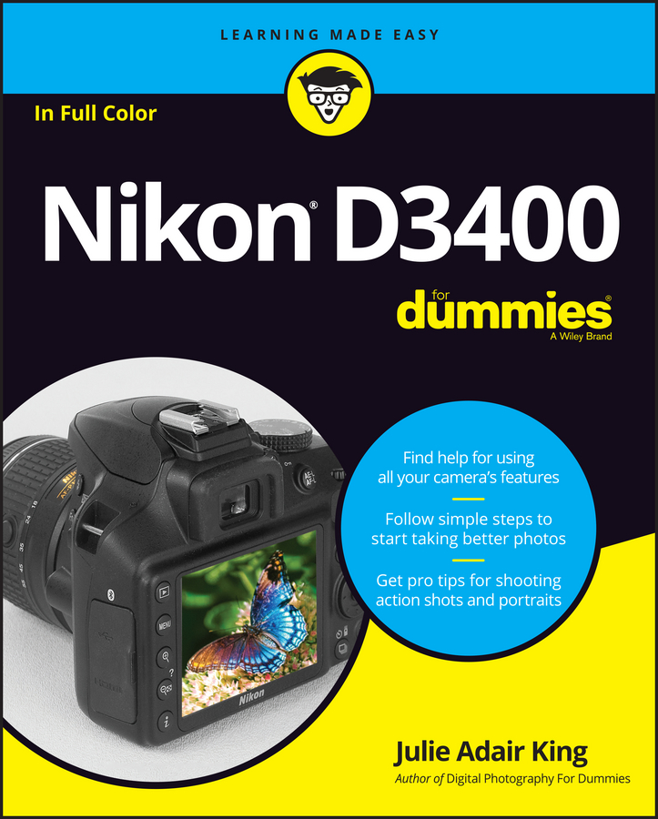 eBook, Nikon D3400 For Dummies, For Dummies