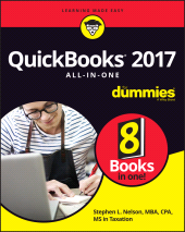 eBook, QuickBooks 2017 All-In-One For Dummies, For Dummies