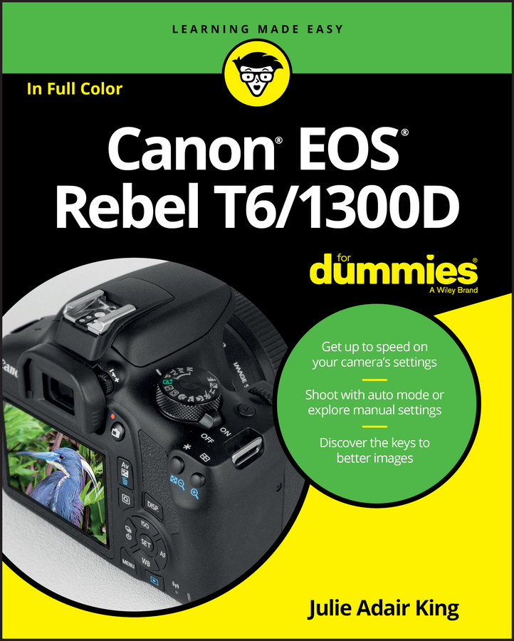 eBook, Canon EOS Rebel T6/1300D For Dummies, For Dummies