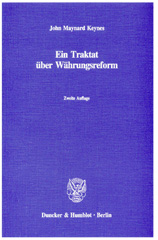 E-book, Ein Traktat über Währungsreform. : In der einzig autorisierten Übersetzung von Ernst Kocherthaler., Duncker & Humblot