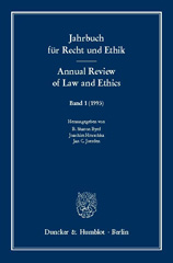 eBook, Jahrbuch für Recht und Ethik - Annual Review of Law and Ethics. : Bd. 1 (1993). Vorpositives Recht und politischer Umbruch - Prepositive Law and Political Upheaval., Duncker & Humblot