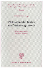 E-book, Philosophie des Rechts und Verfassungstheorie. : Geburtstagssymposion für Hasso Hofmann., Duncker & Humblot