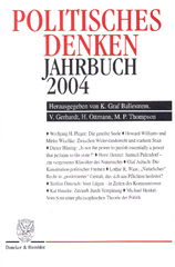 eBook, Politisches Denken. Jahrbuch 2004., Duncker & Humblot