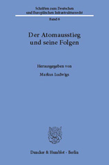 E-book, Der Atomausstieg und seine Folgen., Duncker & Humblot