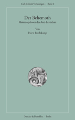 E-book, Der Behemoth. : Metamorphosen des Anti-Leviathan., Bredekamp, Horst, Duncker & Humblot