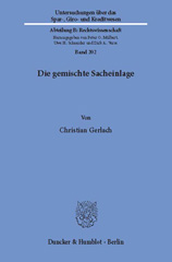E-book, Die gemischte Sacheinlage., Gerlach, Christian, Duncker & Humblot