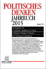 E-book, Politisches Denken. Jahrbuch 2015., Kraus, Hans-Christof, Duncker & Humblot