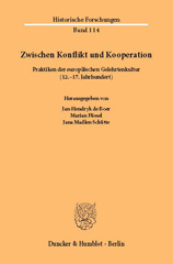 E-book, Zwischen Konflikt und Kooperation. : Praktiken der europäischen Gelehrtenkultur (12.-17. Jahrhundert). Unter Mitarbeit von Annika Goldenbaum., Duncker & Humblot