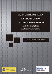 eBook, Nuevos retos para la protección de datos personales : en la Era del Big Data y de la computación ubicua, Garriga Domínguez, Ana., Dykinson