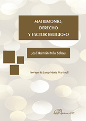 E-book, Matrimonio, derecho y factor religioso, Dykinson