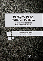 E-book, Derecho de la Función Pública : régimen jurídico de los funcionarios públicos, Palomar Olmeda, Alberto, Dykinson