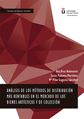 eBook, Análisis de los métodos de distribución más rentables en el mercado de los bienes artísticos y de colección, Vico Belmonte, Ana., Dykinson