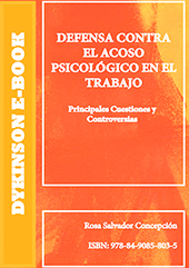 E-book, Defensa contra el acoso psicológico en el trabajo : principales cuestiones y controversias, Dykinson