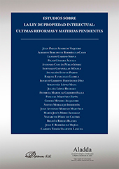 Chapitre, Estudios sobre la ley de propiedad intelectual : dedicados al Profesor Rodrigo Bercovitz Rodríguez-Cano, Dykinson