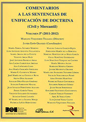 E-book, Comentarios a las sentencias de unificación de doctrina : civil y mercantil : volumen 5. (2011-2012), Dykinson