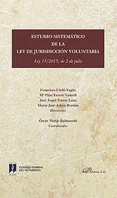E-book, Estudio sistemático de la Ley de Jurisdicción Voluntaria : Ley 15/2015, de 2 de julio, Dykinson