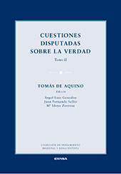 E-book, Cuestiones disputadas sobre la verdad : tomo II, Thomas, Aquinas, Saint, 1225?-1274, EUNSA