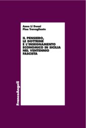 E-book, Il pensiero, le dottrine e l'insegnamento economico in Sicilia nel ventennio fascista, Franco Angeli