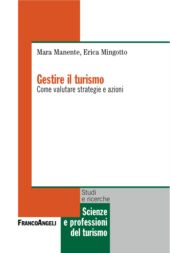 E-book, Gestire il turismo : come valutare strategie e azioni, F. Angeli