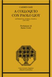 E-book, A colloquio con Paolo Lioy : letteratura, scienza, politica (1851-1905), Franco Angeli