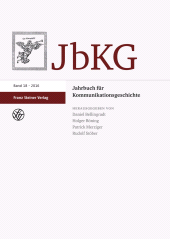E-book, Jahrbuch für Kommunikationsgeschichte 18 (2016), Franz Steiner Verlag GmbH