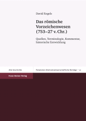 E-book, Das römische Vorzeichenwesen (753-27 v. Chr.) : Quellen, Terminologie, Kommentar, historische Entwicklung, Franz Steiner Verlag GmbH
