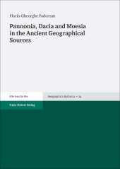 eBook, Pannonia, Dacia and Moesia in the Ancient Geographical Sources, Franz Steiner Verlag GmbH
