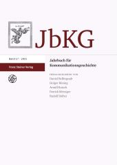 eBook, Jahrbuch für Kommunikationsgeschichte 17 (2015), Franz Steiner Verlag GmbH