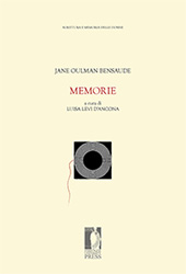 E-book, Memorie, Oulman Bensaude, Jane, 1863-1938, Firenze University Press