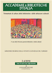Article, Miseria e nobiltà : Organici e concorsi dei bibliotecari dello Stato dall'Unità d'Italia ad oggi (seconda parte), Gangemi