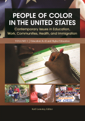 E-book, People of Color in the United States : Contemporary Issues in Education, Work, Communities, Health, and Immigration [4 volumes], Greenwood Press
