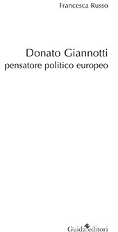 E-book, Donato Giannotti : pensatore politico europeo, Russo, Francesca, Guida editori