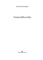 eBook, L'anno della svolta, Guida editori