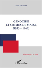 E-book, Génocide et crimes de masse, (1933-1946, L'Harmattan