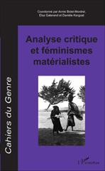 E-book, Analyse critique et féminismes matérialistes : Hors-série 2016, L'Harmattan