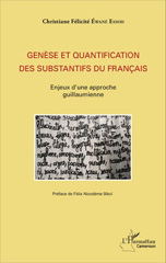 E-book, Genèse et quantification des substantifs du français : Enjeux d'une approche guillaumienne, L'Harmattan
