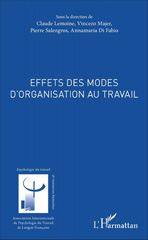 E-book, Effets des modes d'organisation au travail, L'Harmattan