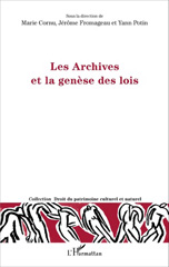 E-book, Les archives et la genèse des lois, L'Harmattan