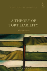 E-book, A Theory of Tort Liability, Hart Publishing