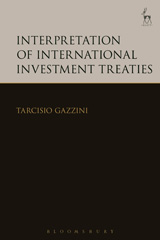 E-book, Interpretation of International Investment Treaties, Hart Publishing